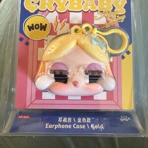 Cry Baby Gold Earphone Case